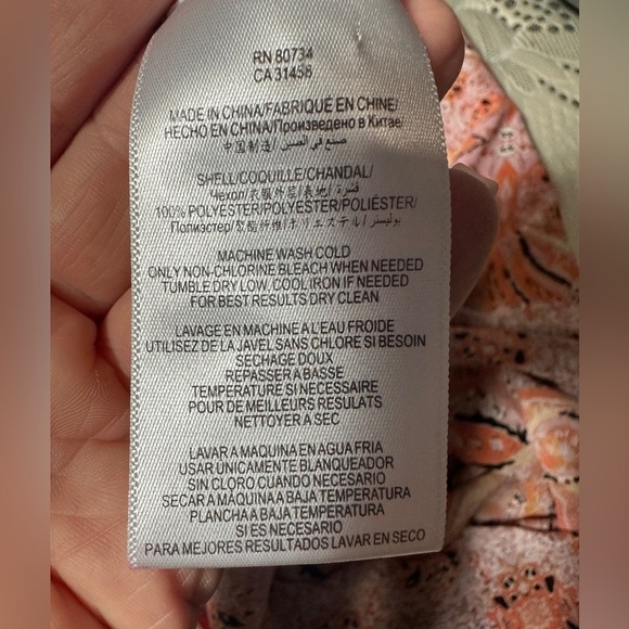 BCBGMaxAzria  Kayli Ambrosia Combo Dress Size Medium - Picture 6 of 7